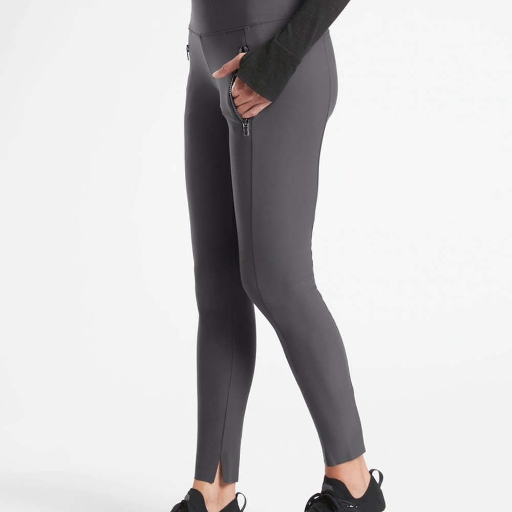 Athleta Stellar Tight - Anthracite Grey - Size XS
